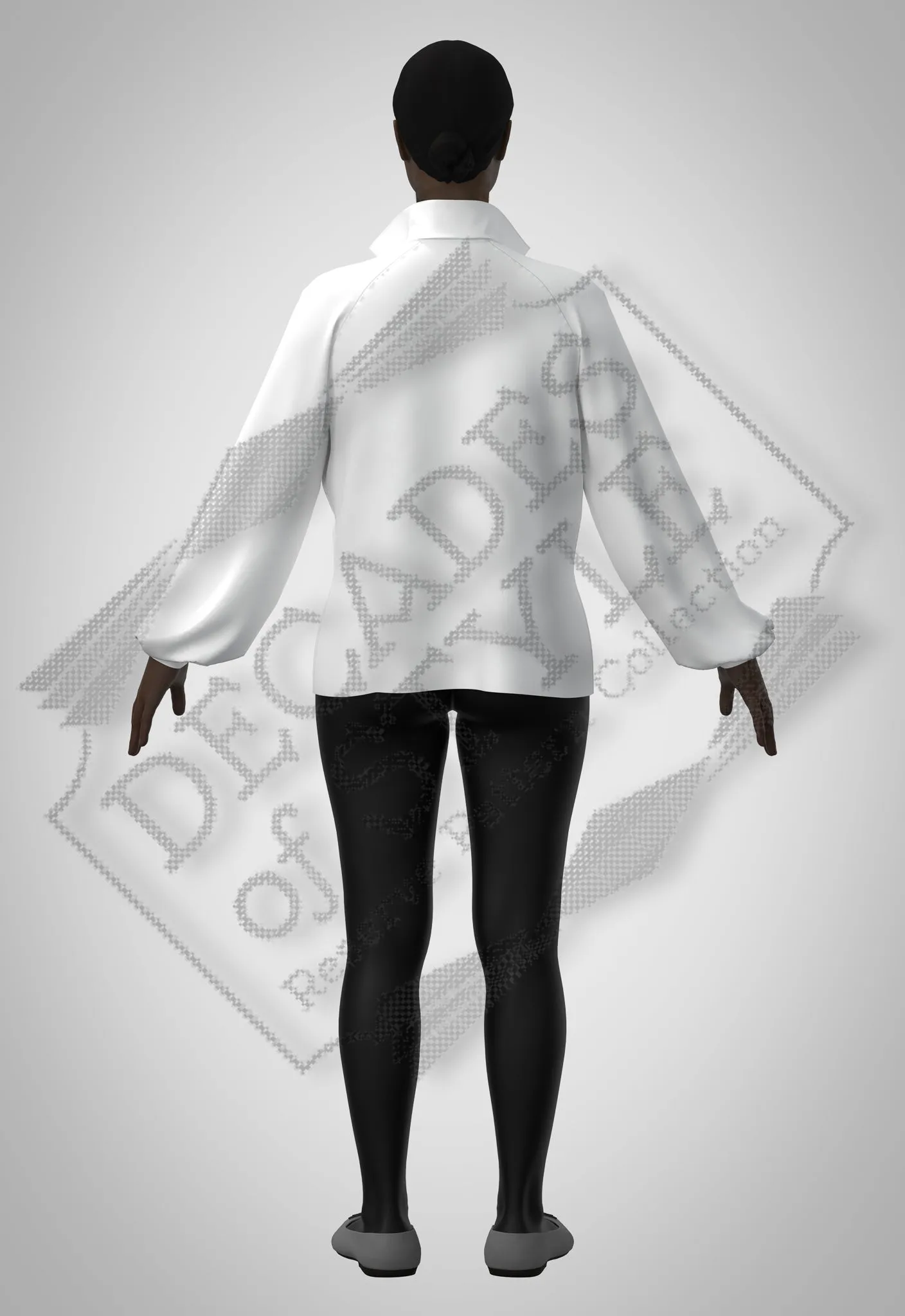 RPC - #Y01  1951 Raglan Sleeve Blouse