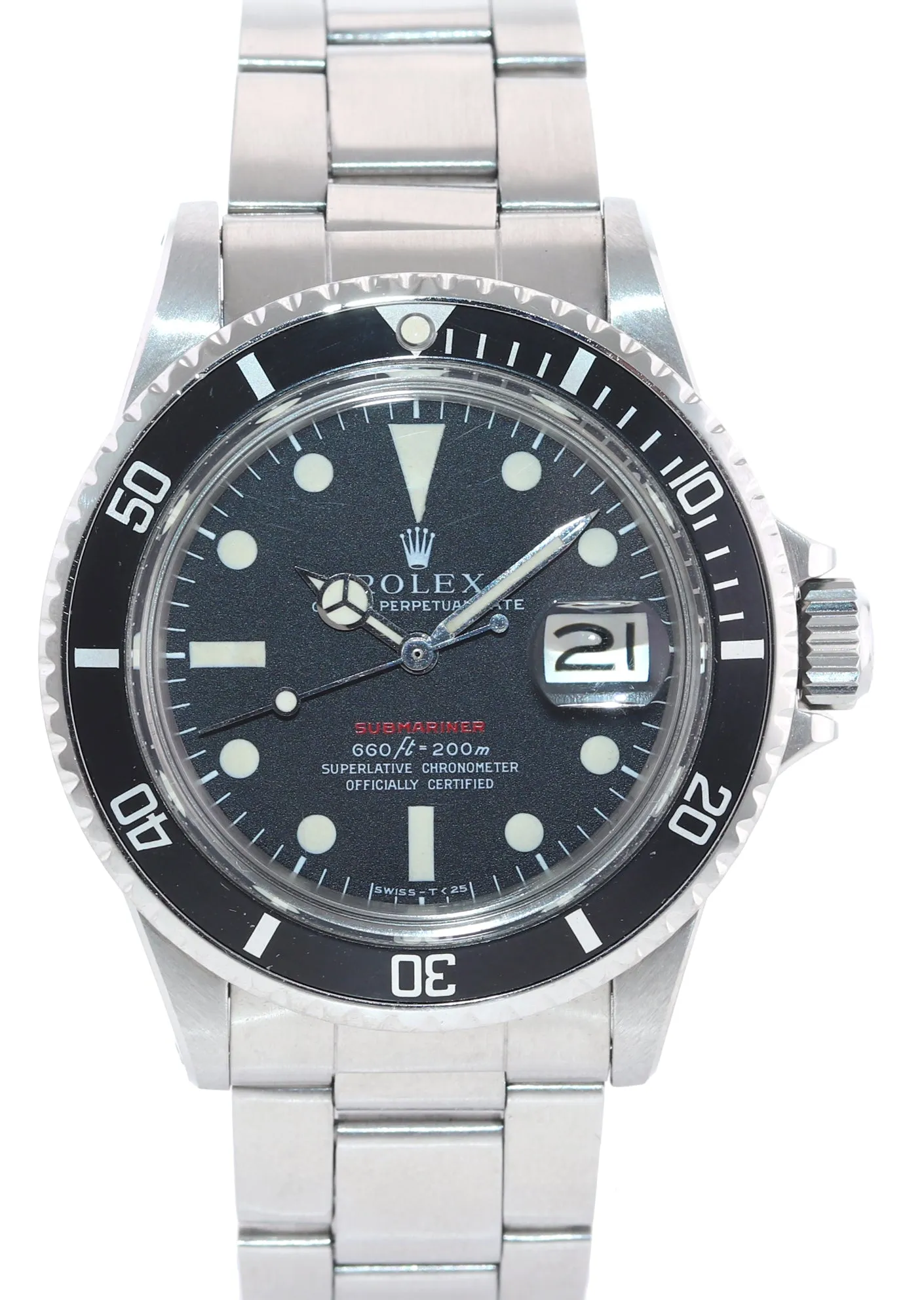 RSC PAPERS Rolex Submariner 1680 RED Submariner Orginal Patina Watch Box