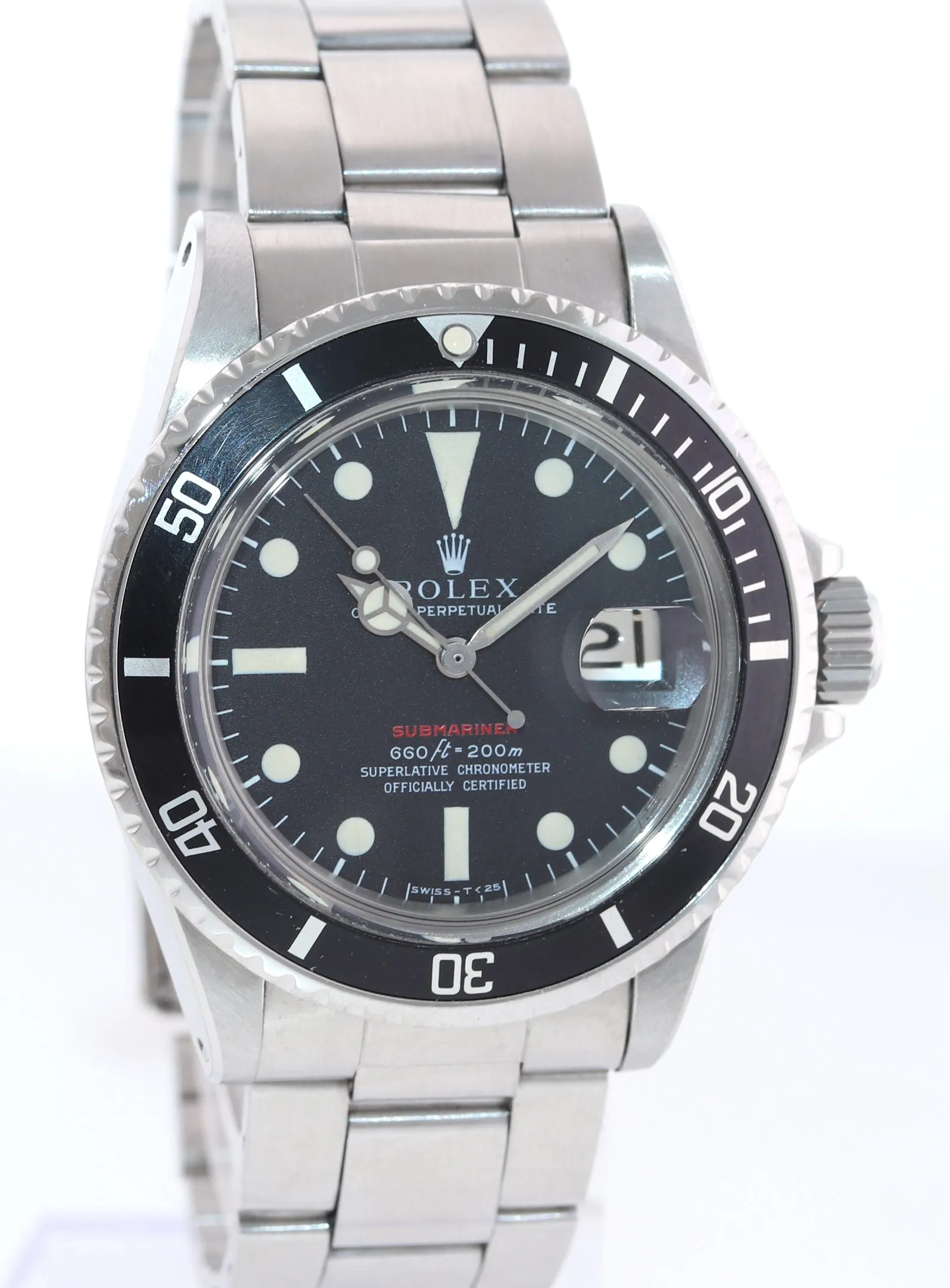 RSC PAPERS Rolex Submariner 1680 RED Submariner Orginal Patina Watch Box