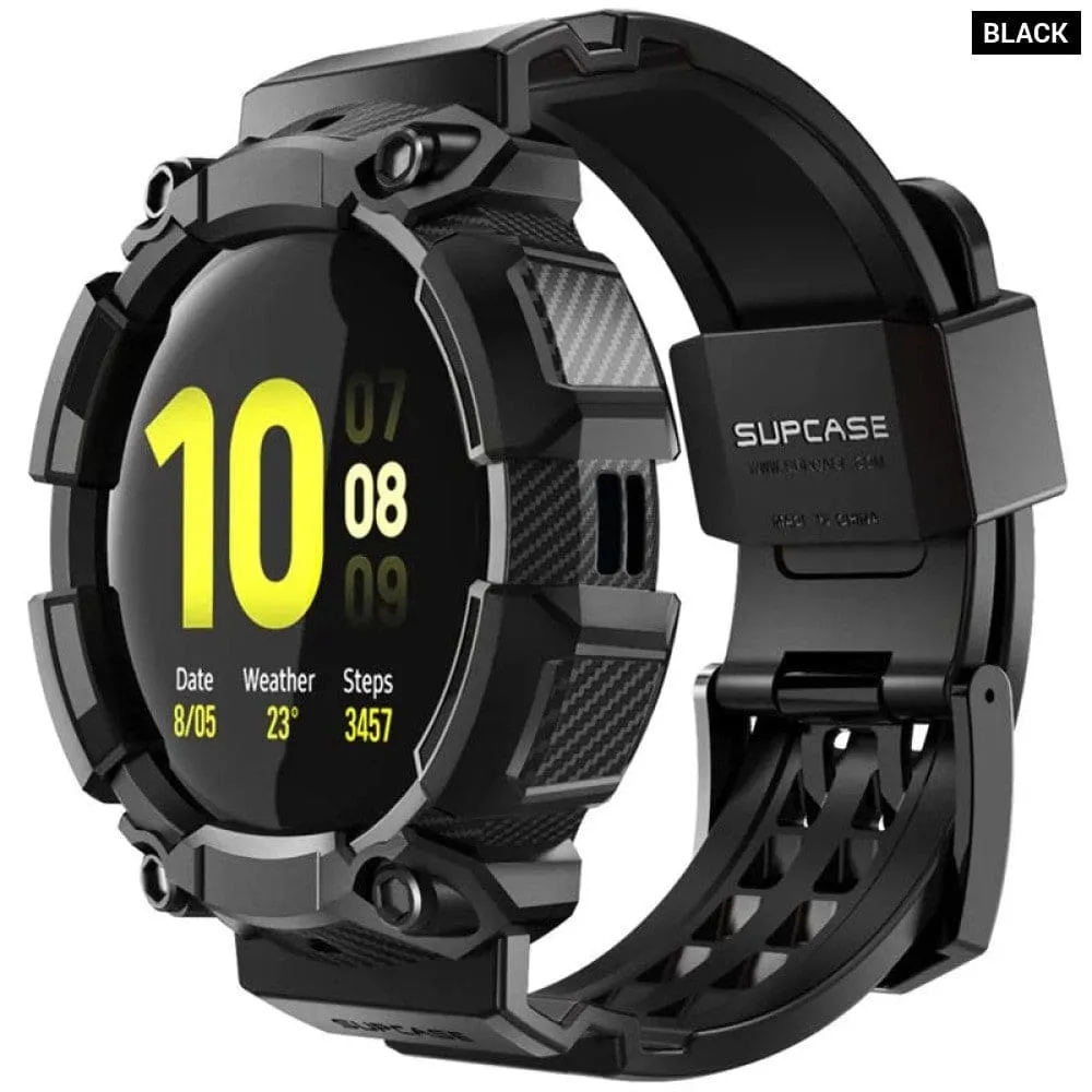 Rugged Protective Cover with Strap Bands for Samsung Galaxy Watch Active 2