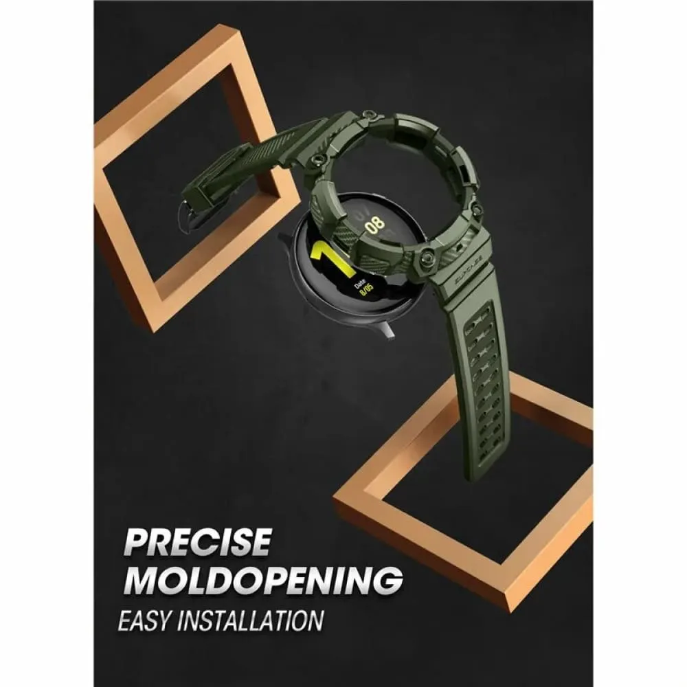 Rugged Protective Cover with Strap Bands for Samsung Galaxy Watch Active 2
