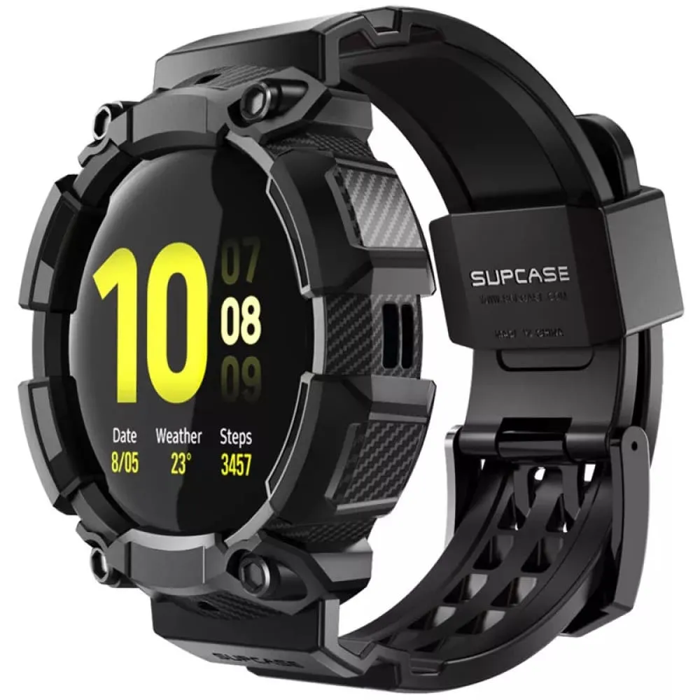 Rugged Protective Cover with Strap Bands for Samsung Galaxy Watch Active 2