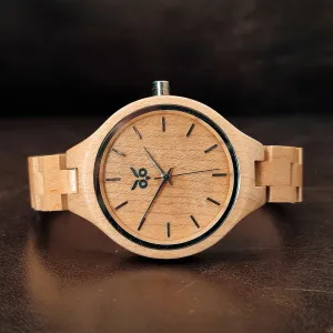 Scarlett - Northern Maple Wood Watch