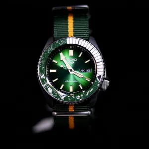 Seiko 5 Sports SBSA095 SRPF73K1 ROCK LEE NARUTO & BORUTO collaboration limited model Mechanical Watch