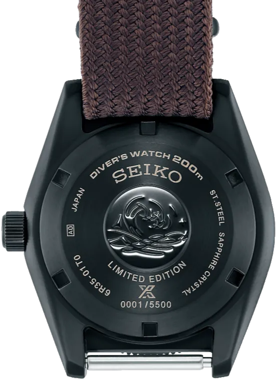 Seiko Prospex 2022 Black Series Limited Edition 1965 62MAS Modern Re-interpretation Automatic 200M Diver SBDC153