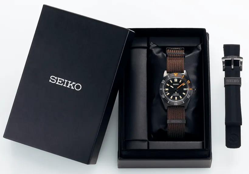 Seiko Prospex 2022 Black Series Limited Edition 1965 62MAS Modern Re-interpretation Automatic 200M Diver SBDC153