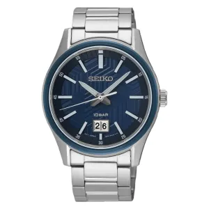 Seiko Quartz Daywear Blue Dial Men's Watch SUR559