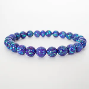Sleepy Lavender Opal Beaded Bracelet
