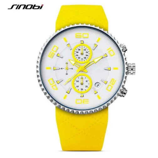 Sports Watches Mens Stopwatch 30m Waterproof