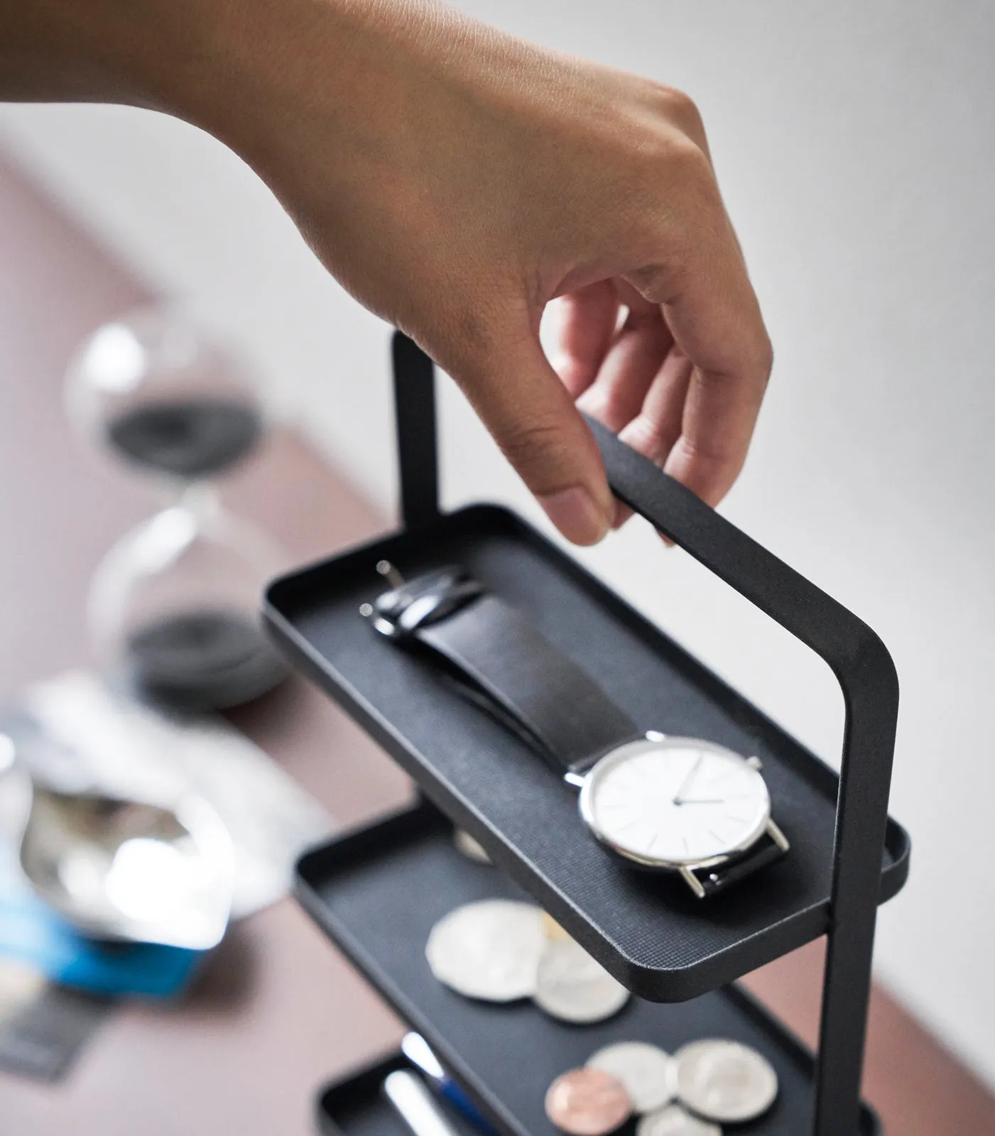 Steel Jewelry Stand