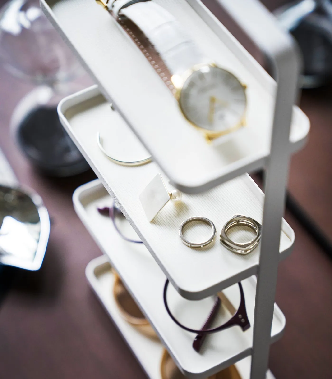 Steel Jewelry Stand