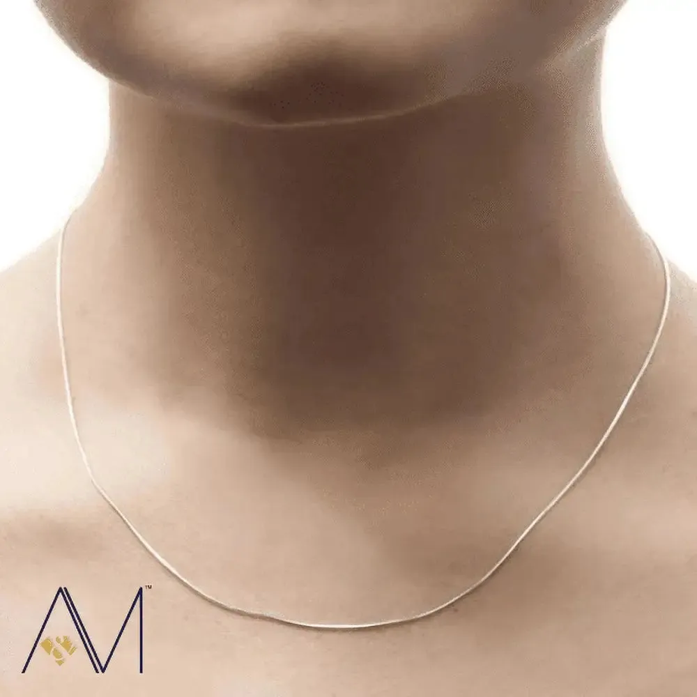 Sterling Silver Snake Chain Necklace