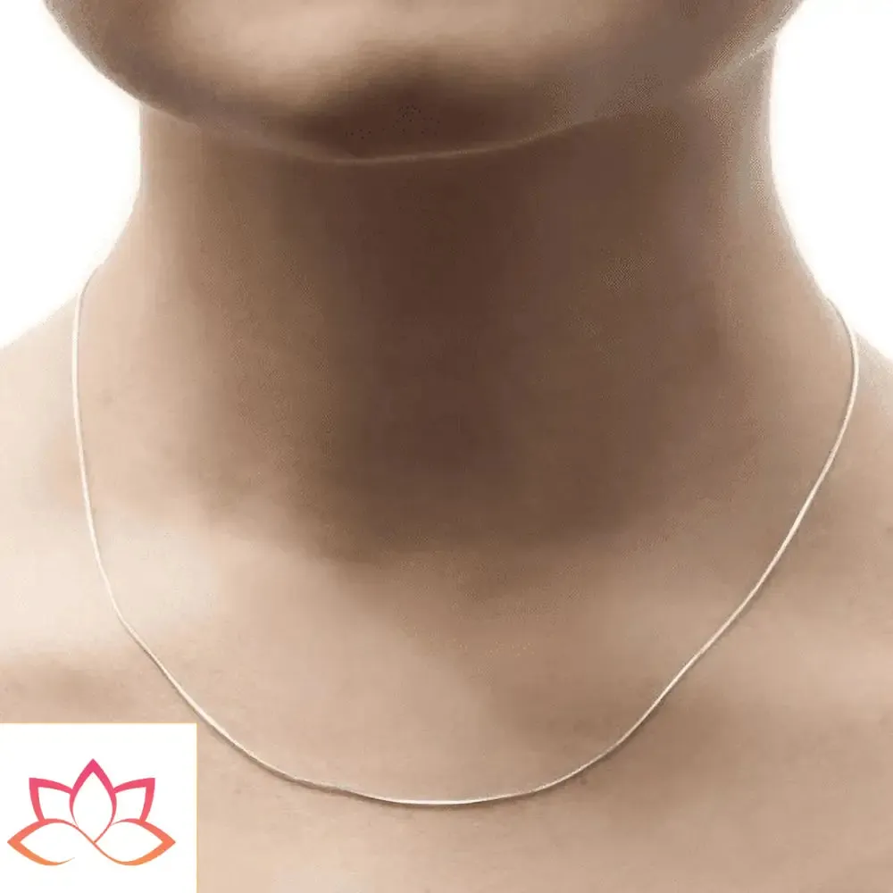 Sterling Silver Snake Chain Necklace