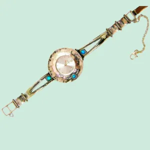 Sterling Silver Watch. Handcrafted Sterling Silver 925 Bracelet Watch. Japanese movement