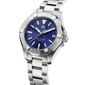 TAG Heuer Blue Sunray Dial 32mm Aquaracer Watch