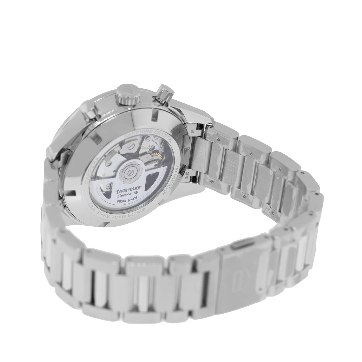 TAG Heuer Carrera Chronograph 41mm Stainless Steel with Blue Index Dial CBK2112.BA0715