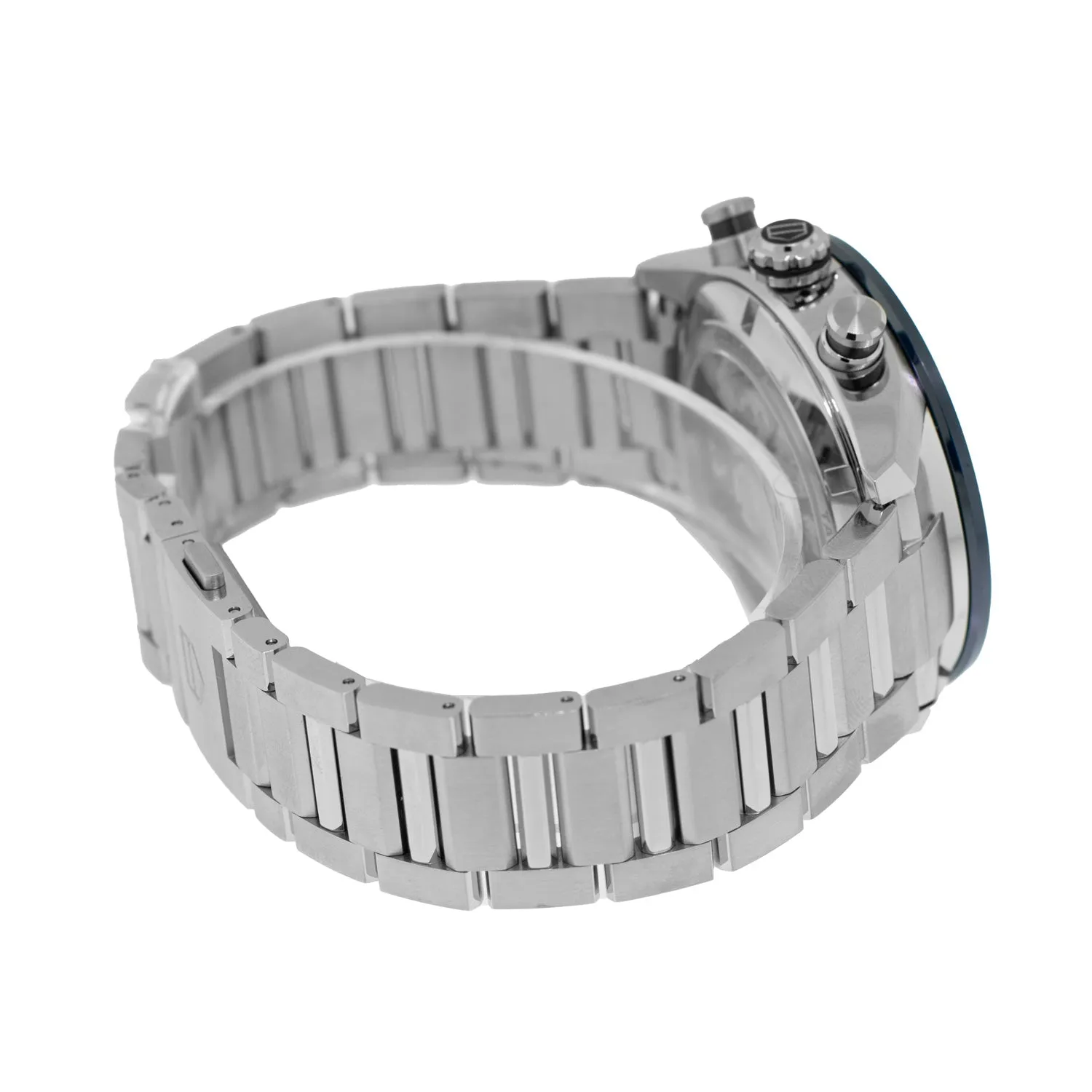 TAG Heuer Carrera Chronograph 44mm Stainless Steel with Blue Index Dial CBN2A1A.BA0643