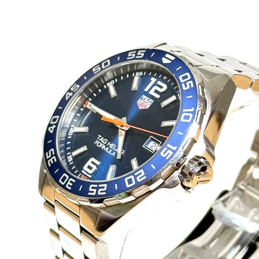 Tag Heuer Formula 1 WAZ1010 Quartz Blue Dial Men Watch