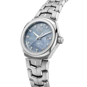 TAG Heuer Mother-of-Pearl and Diamond 32mm "Lady Link" Watch