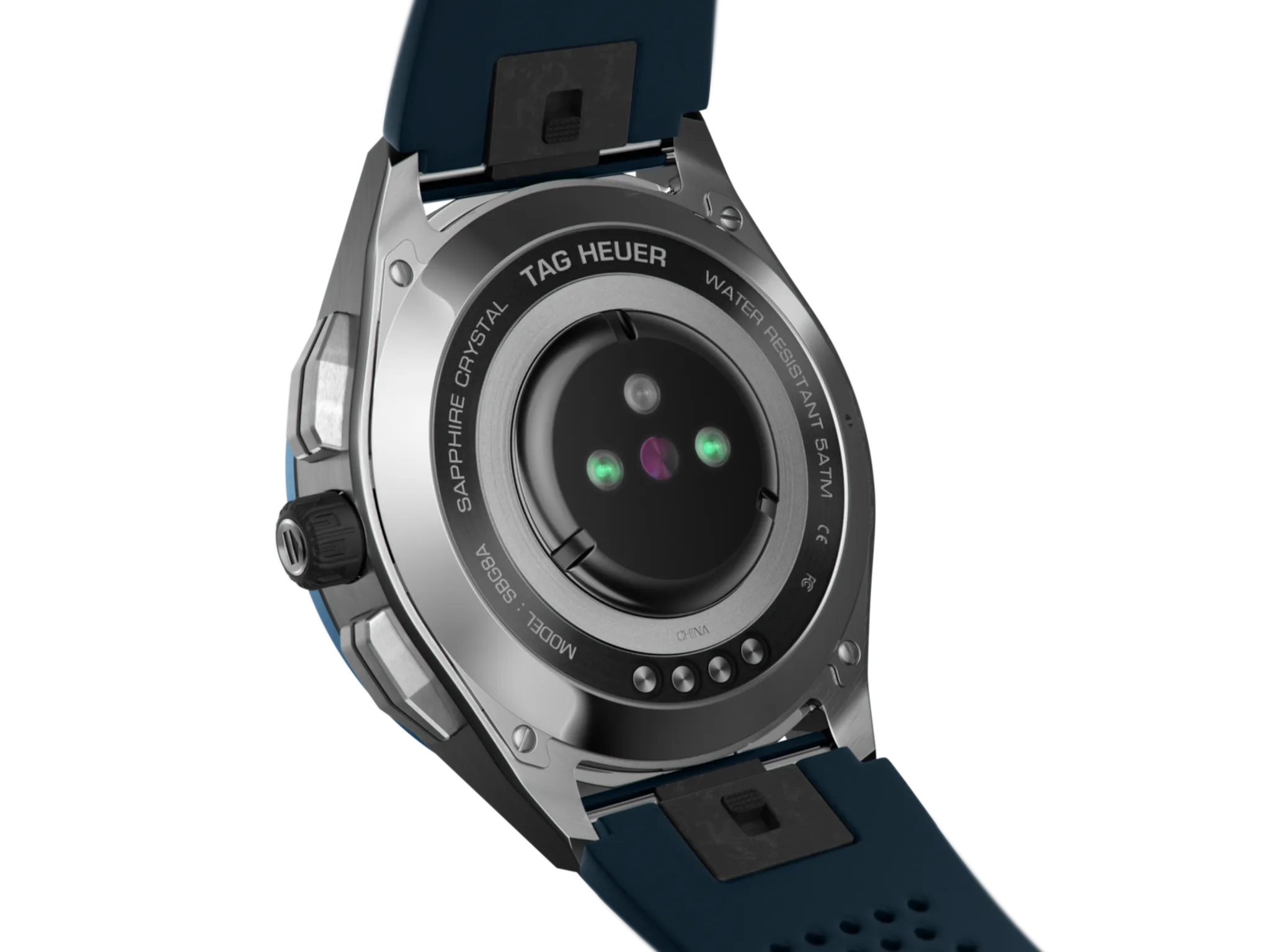 TAG Heuer Watch Connected 45 Steel Blue Rubber