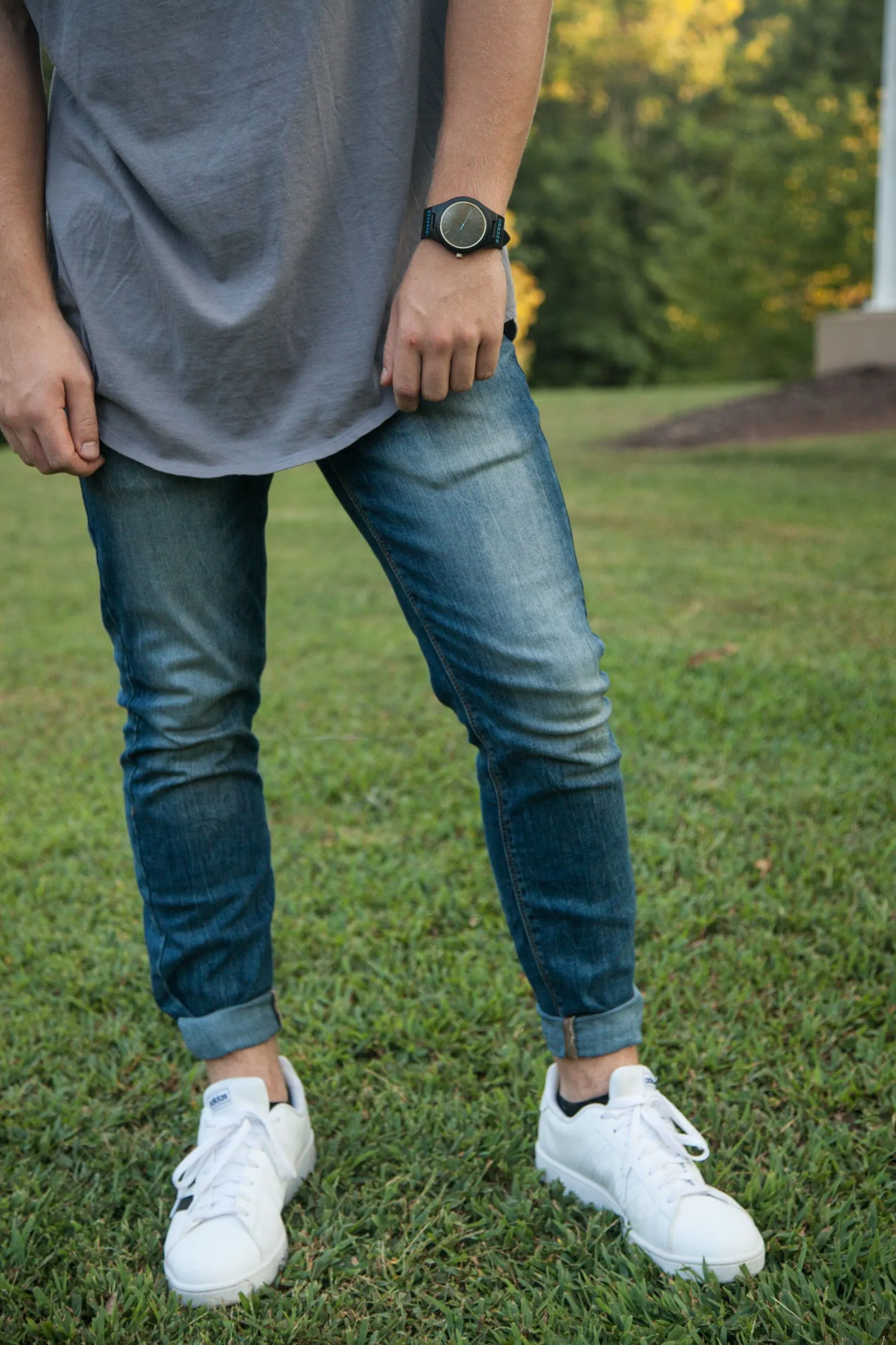 The Christopher Blue | The Wood Watch