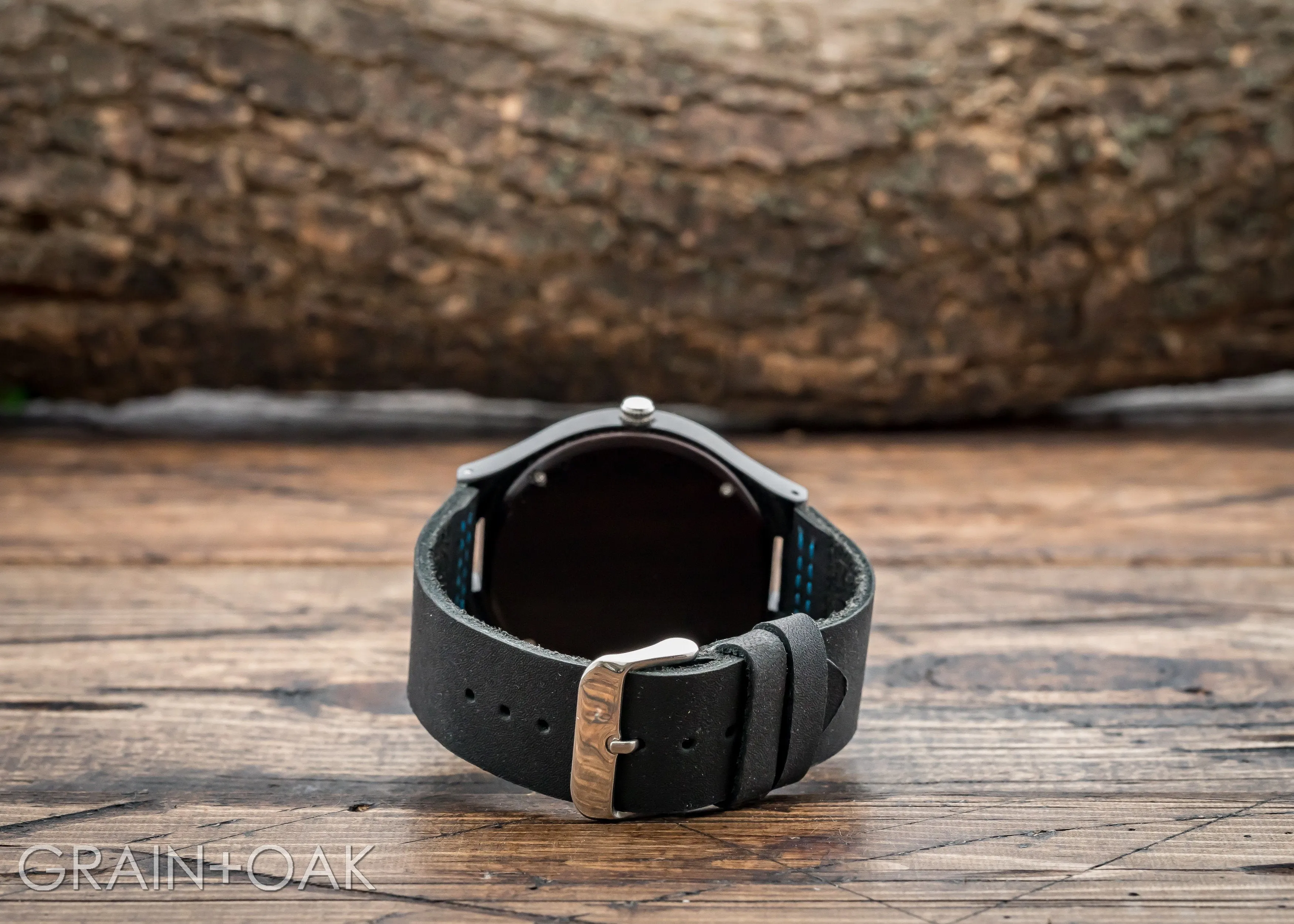 The Christopher Blue | The Wood Watch