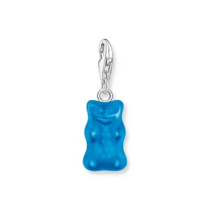 THOMAS SABO Charm pendant goldbears in blue