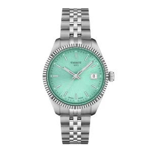 Tissot Ballade (34mm) Ladies Stainless Steel Light Green Dial Watch
