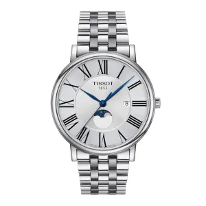Tissot Carson Premium Moonphase Mens Stainless Steel Watch