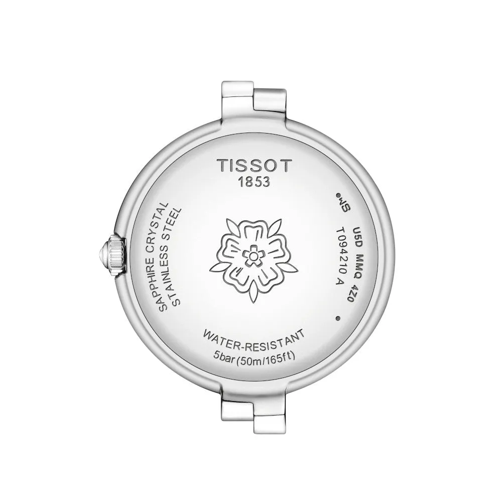 Tissot Flamingo Ladies Stainless Steel Diamond and Pink Dial Watch