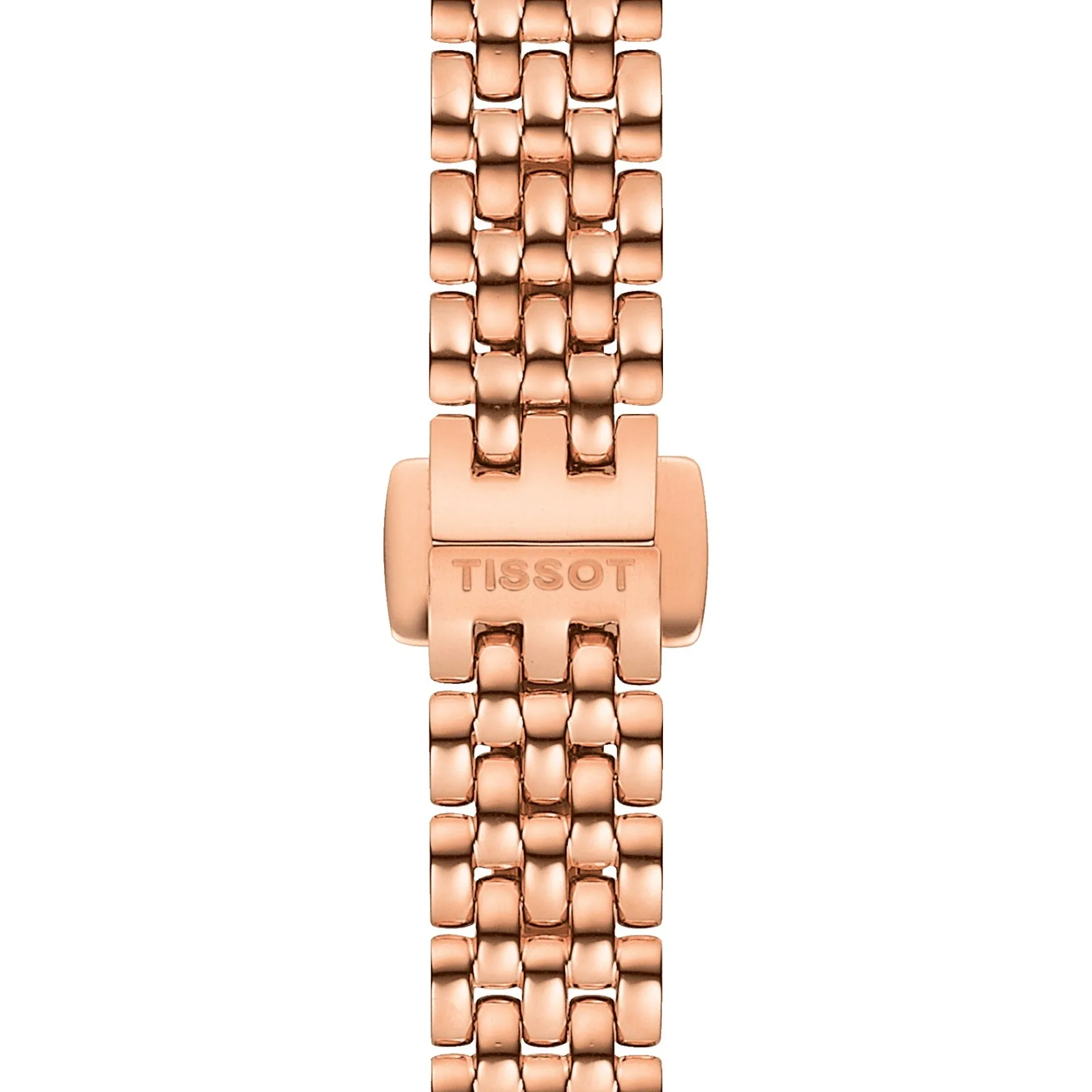 Tissot Lovely Ladies Rose Tone Mother of Pearl Dial Watch