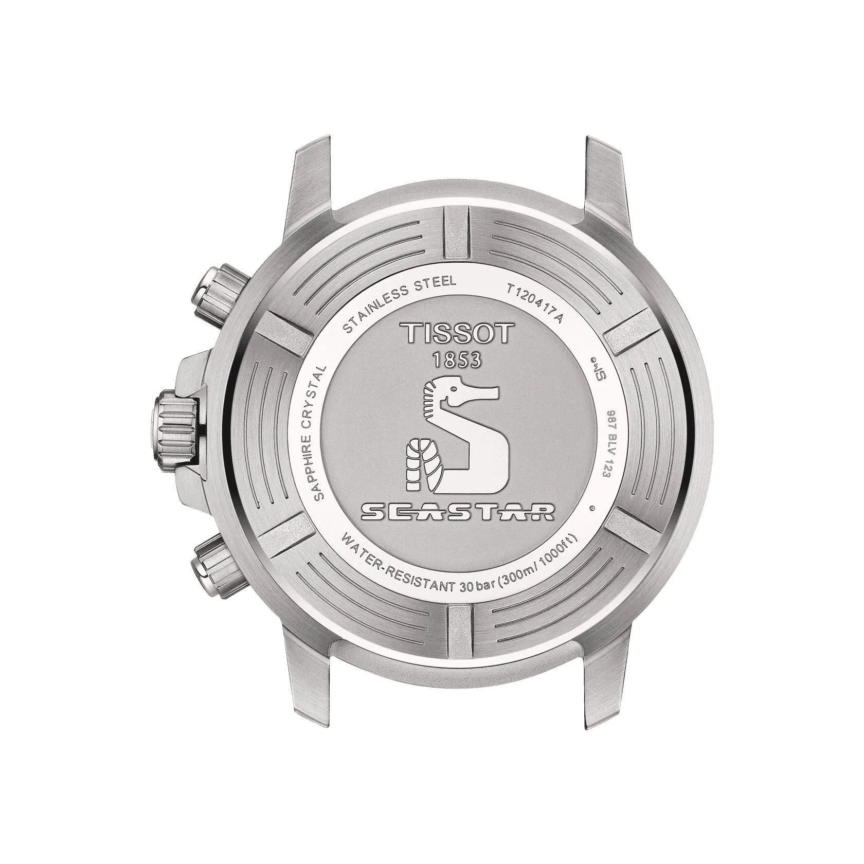 Tissot Seastar 1000 Chronograph Mens Stainless Steel Green Dial Watch