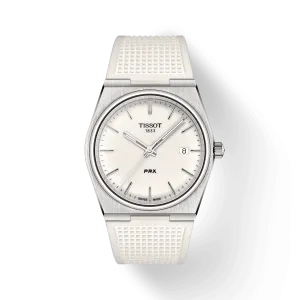 Tissot watch prx 40mm white quartz steel t137.410.17.011.00
