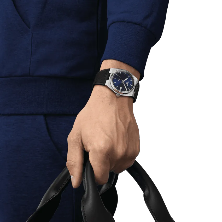 Tissot watch prx powermatic 80 40mm blue quartz steel t137.410.17.041.00