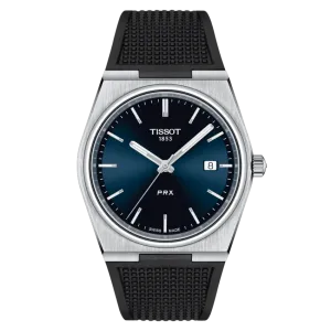 Tissot watch prx powermatic 80 40mm blue quartz steel t137.410.17.041.00