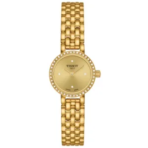 Tissot Women's Lovely Round Diamond Accent Quartz Watch T140.009.63.026.00
