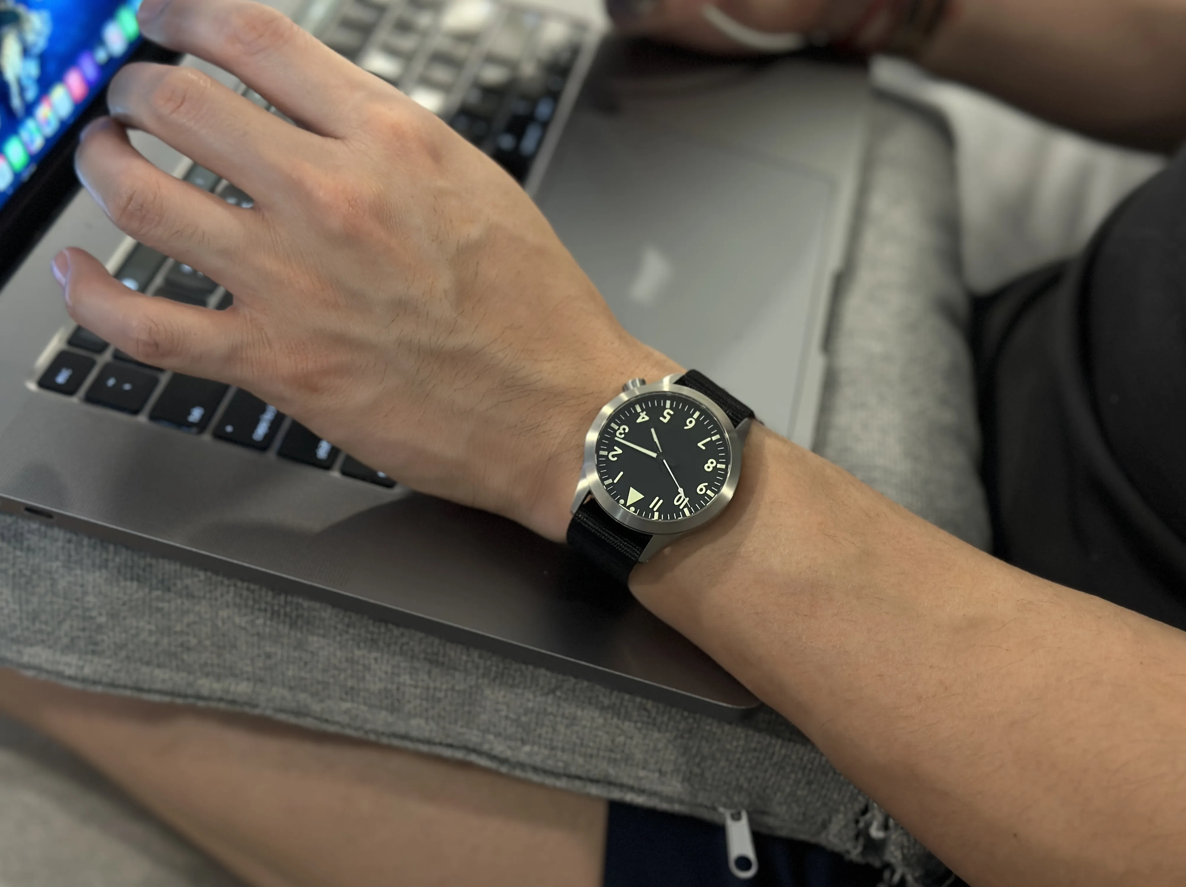 Titanium Pilot Automatic Watch by Maratac®
