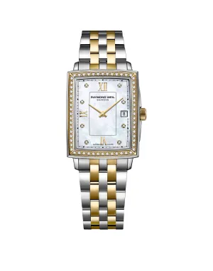 Toccata Ladies Two-tone Diamond Quartz Mother of Pearl Dial Watch