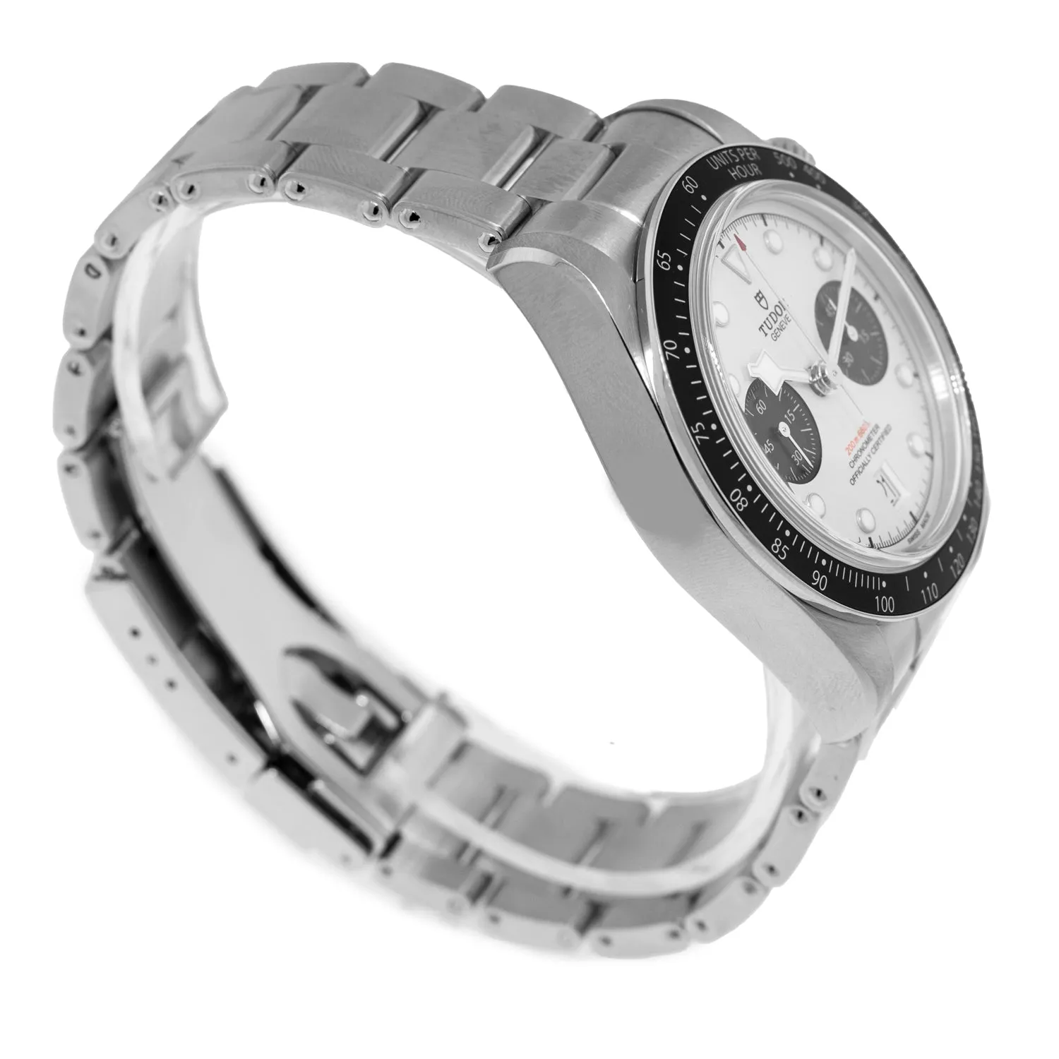 Tudor Black Bay Chrono 41mm Stainless Steel Opaline Dial & Black Bezel M79360N-0002