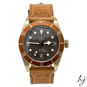 Tudor Men's Black Bay Bronze 43mm Brown Dial Watch Reference #: 79250BM