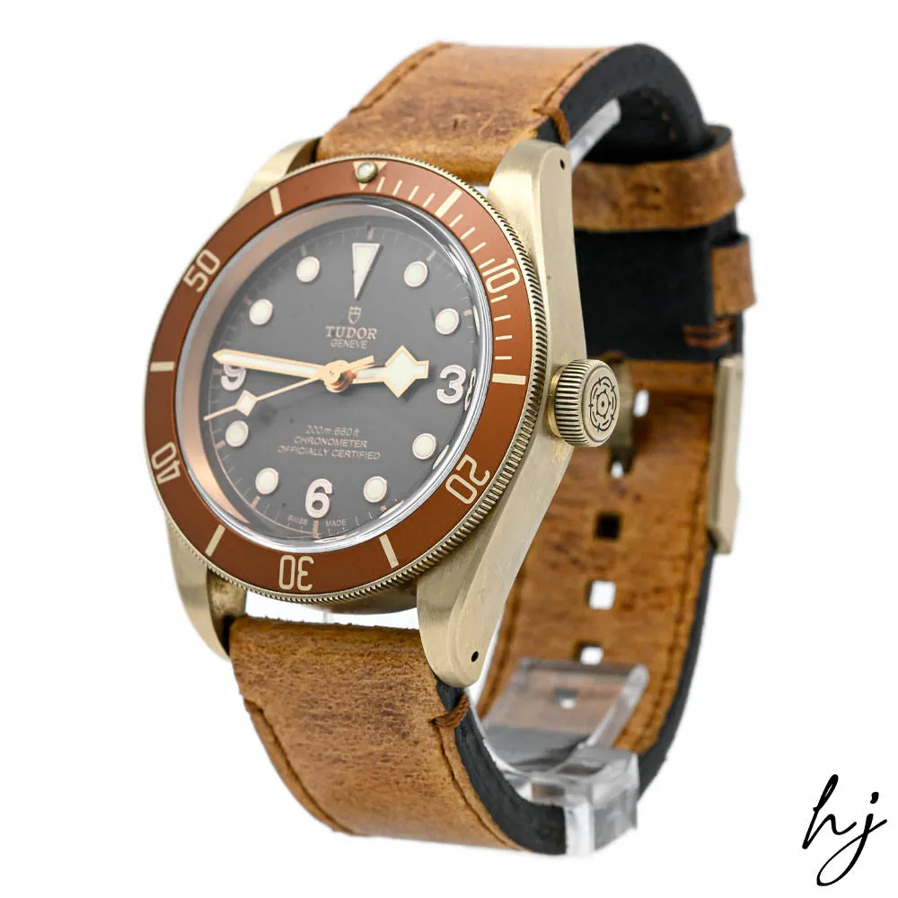 Tudor Men's Black Bay Bronze 43mm Brown Dial Watch Reference #: 79250BM