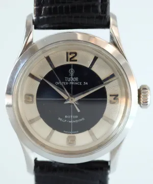 Tudor Oyster Prince "Tuxedo" Sector Dial