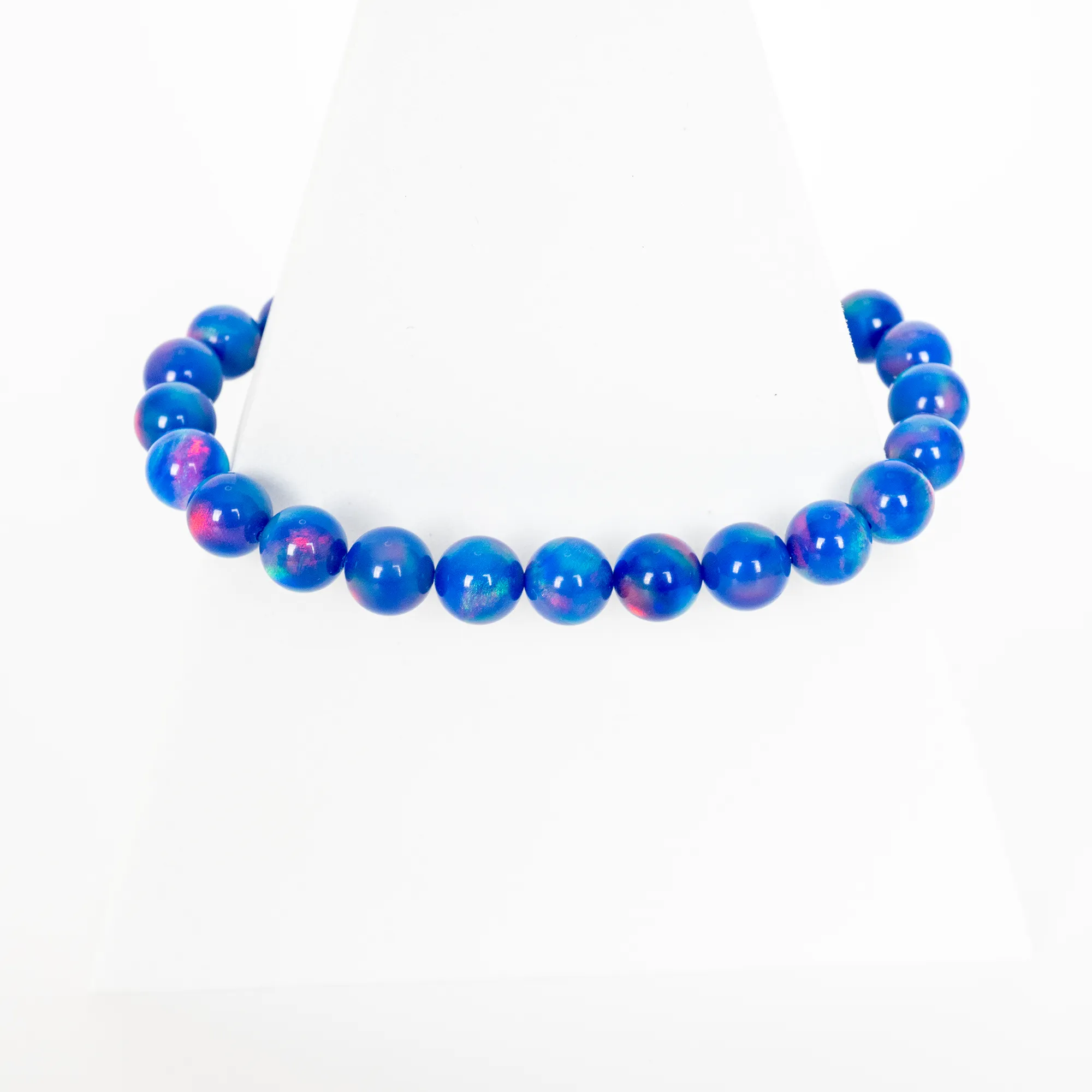 Twilight Opalescence Beaded Bracelet