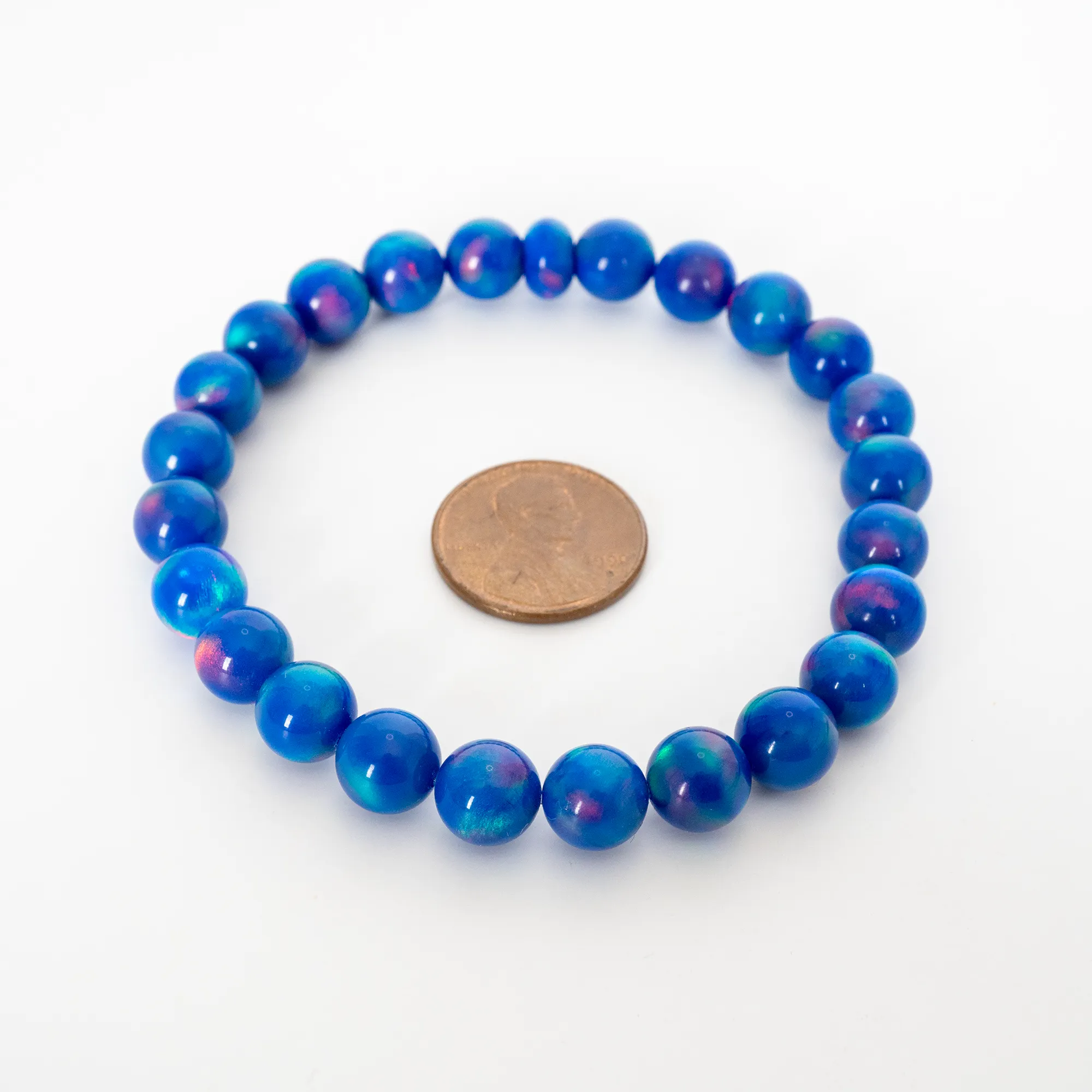 Twilight Opalescence Beaded Bracelet