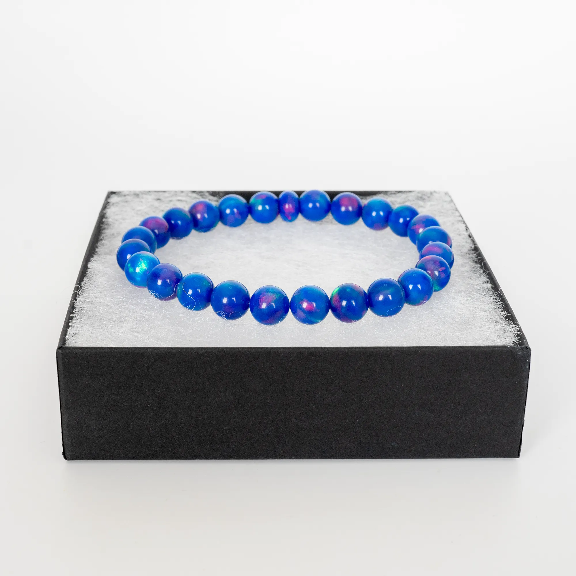 Twilight Opalescence Beaded Bracelet