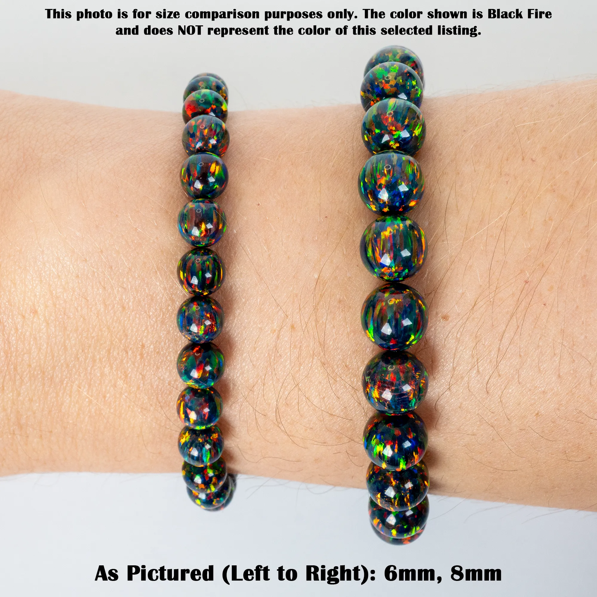 Twilight Opalescence Beaded Bracelet