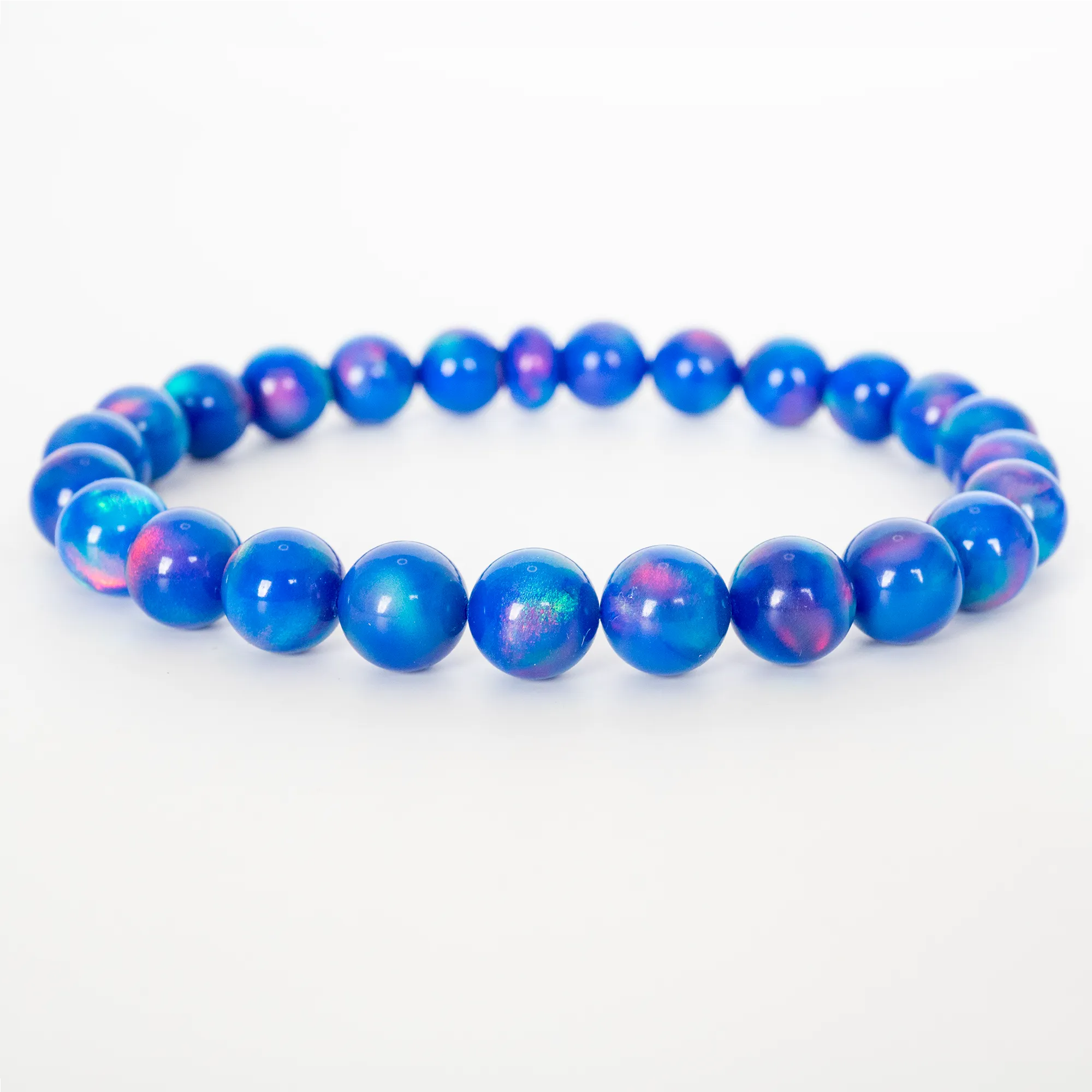 Twilight Opalescence Beaded Bracelet