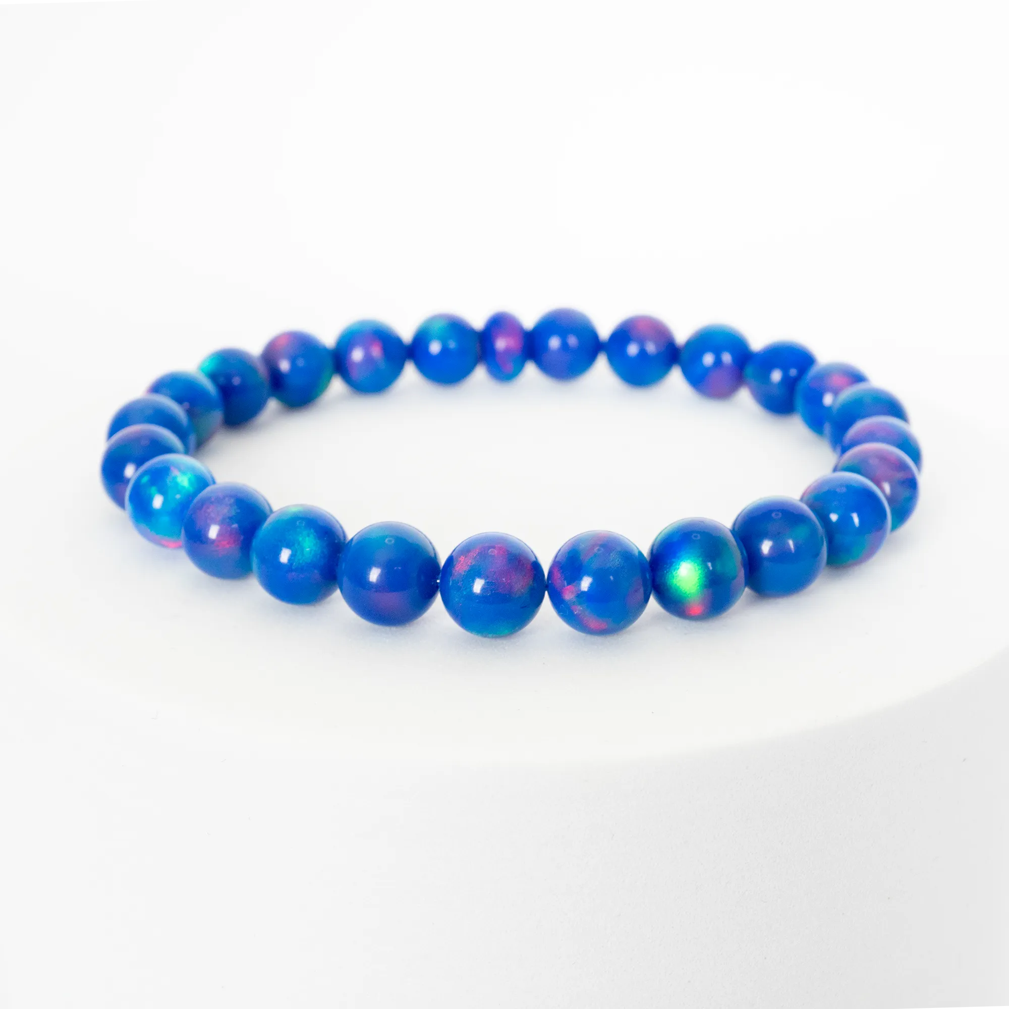 Twilight Opalescence Beaded Bracelet