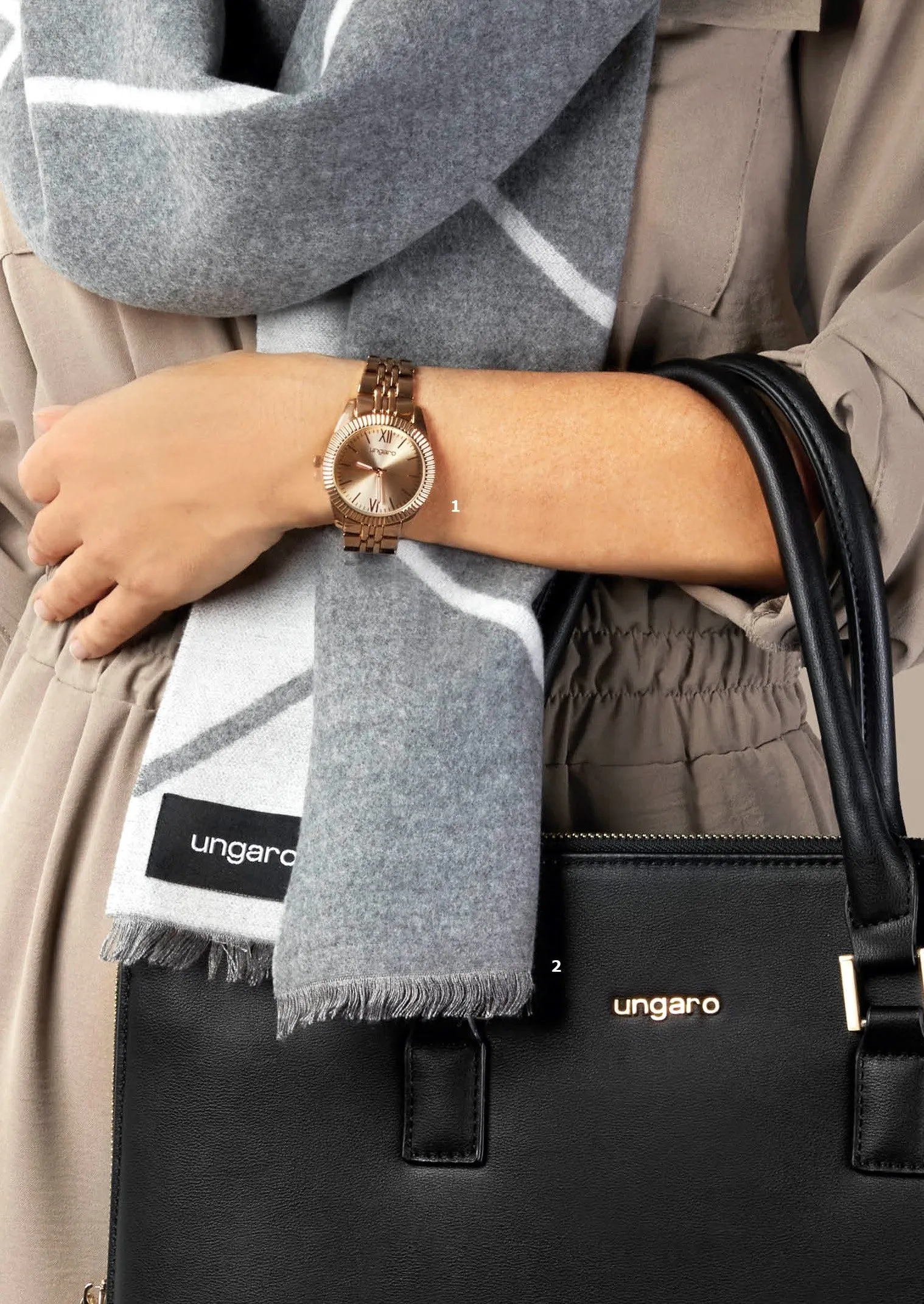 Ungaro UMN313E-Watch Gemma Rosegold