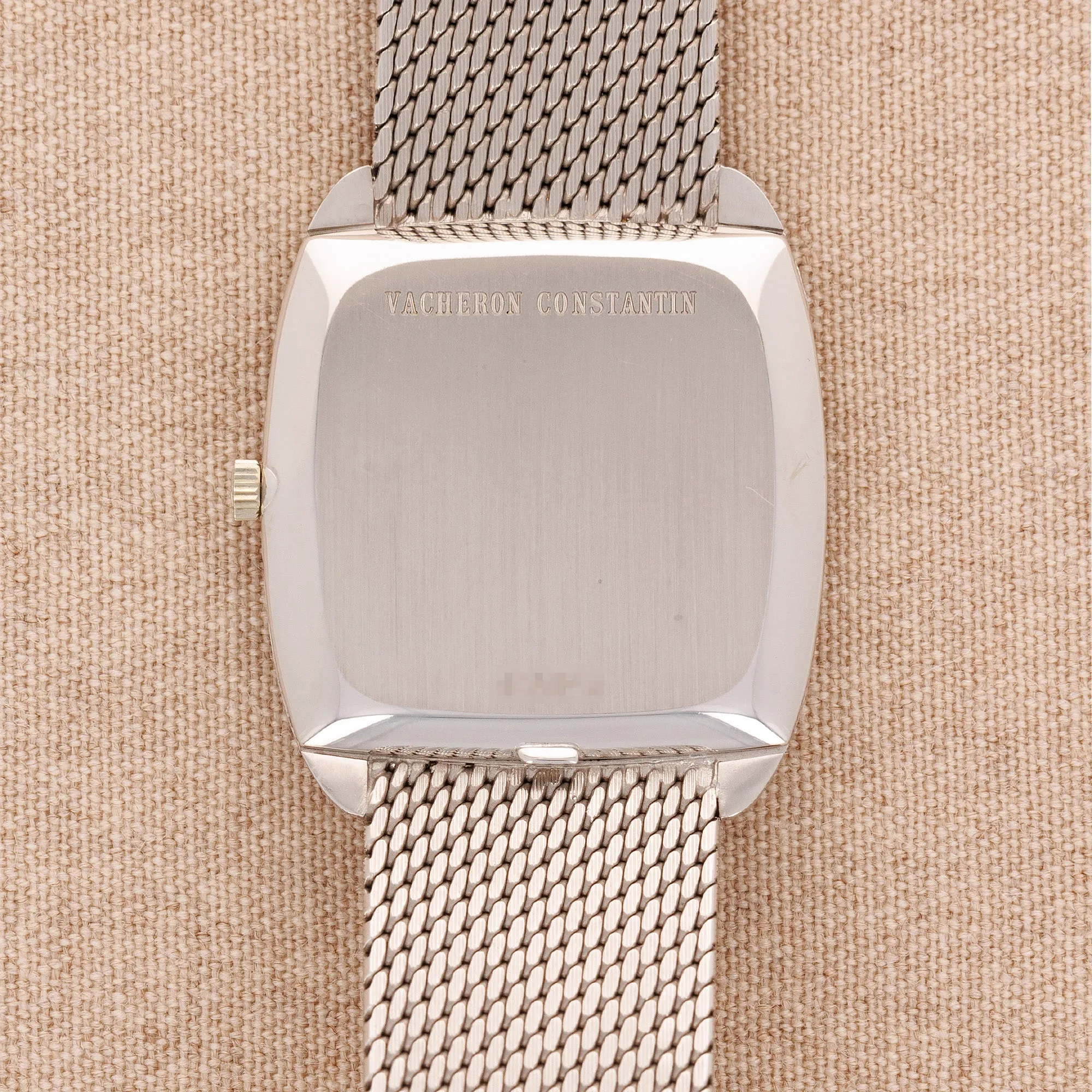 Vacheron Constantin White Gold Pave Diamond Watch Ref. 2045